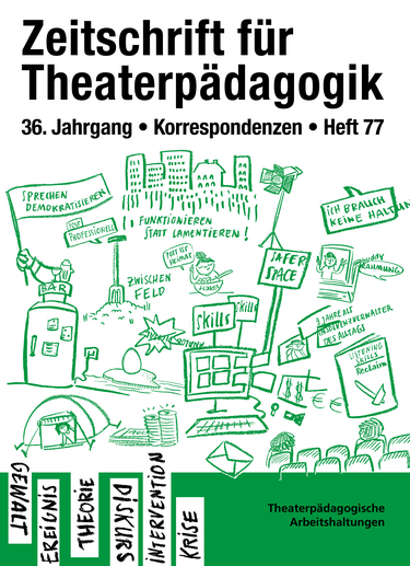 Heft 77: Gesellschaftliche Herausforderungen - Theaterpädagogische Arbeitshaltungen