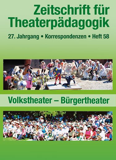 Heft 58: Volkstheater - Bürgertheater