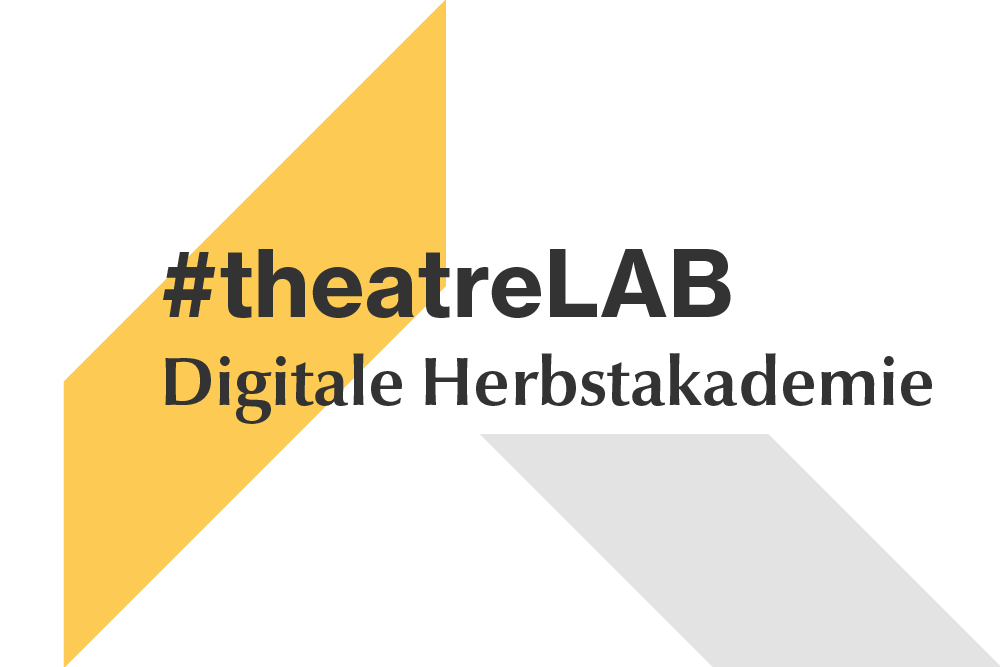 Logo #theatre Lab Digitale Herbstakademie